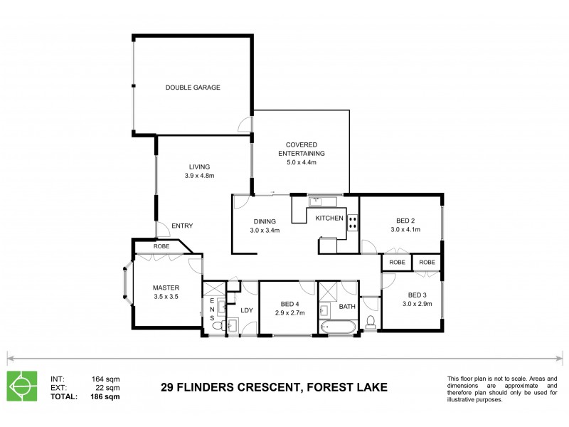 29 Flinders Crescent, Forest Lake QLD 4078 Floorplan