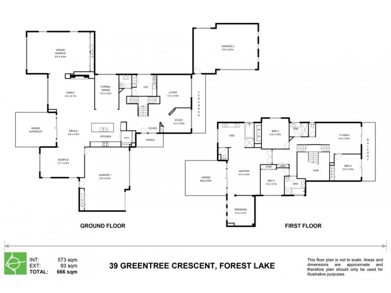 39 Greentree Crescent, Forest Lake QLD 4078 Floorplan