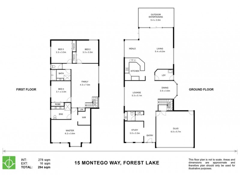 15 Montego Way, Forest Lake QLD 4078 Floorplan