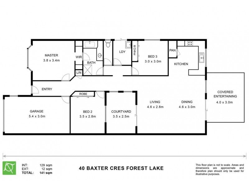 40 Baxter Crescent, Forest Lake QLD 4078 Floorplan