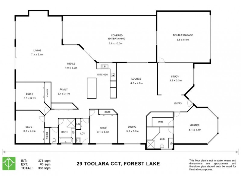 29 Toolara Circuit, Forest Lake QLD 4078 Floorplan