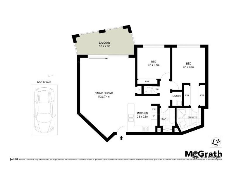 Unit 87/7 Boyd Street, Bowen Hills QLD 4006 Floorplan