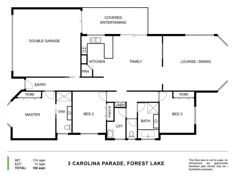 3 Carolina Parade, Forest Lake QLD 4078 Floorplan