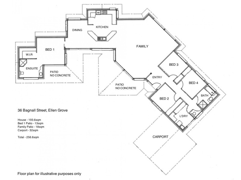 36 Bagnall Street, Ellen Grove QLD 4078 Floorplan