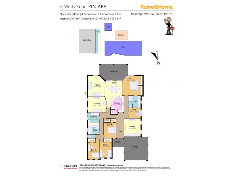 6 Wells Road, Pinjarra WA 6208 Floorplan