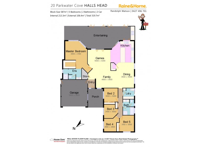 20 PARKWATER COVE, Halls Head WA 6210 Floorplan