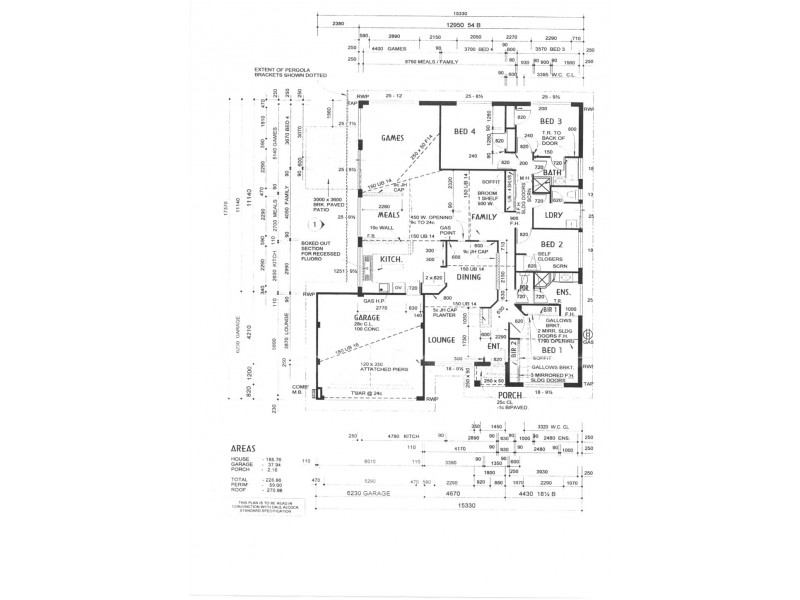 11 Lambrook Mews, Erskine WA 6210 Floorplan