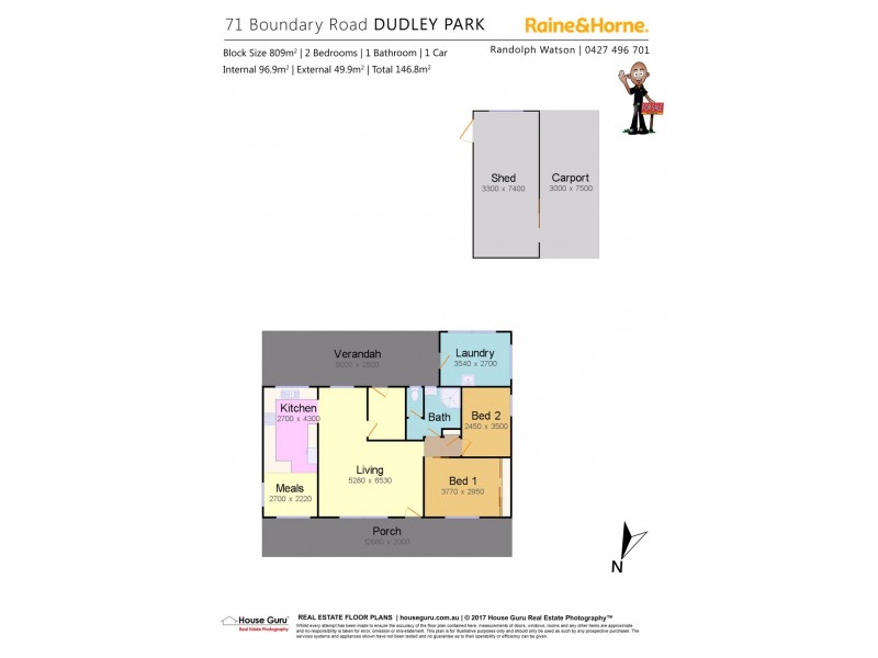 71 BOUNDARY ROAD, Dudley Park WA 6210 Floorplan