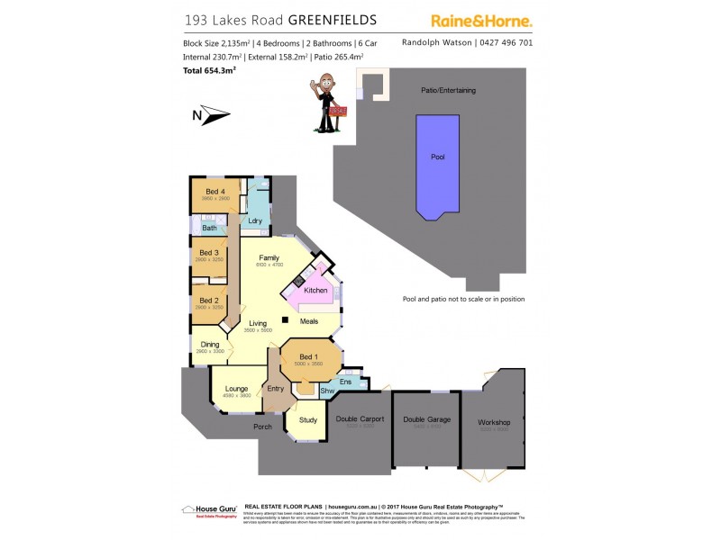 193 LAKES ROAD, Greenfields WA 6210 Floorplan