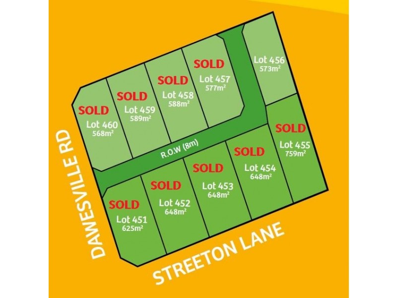 LOTS 1 TO 10 NOLAN LANE, Dawesville WA 6211