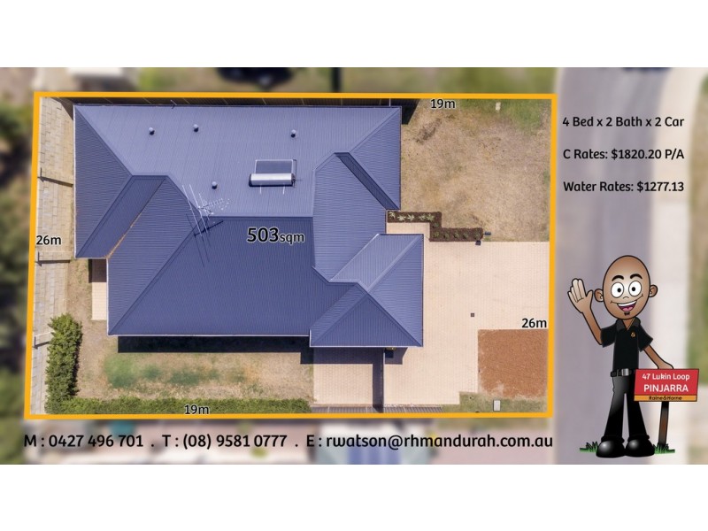 47 LUKIN LOOP, Pinjarra WA 6208