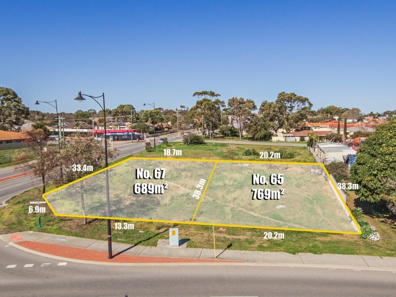 65 and 67 Peel Street, Mandurah WA 6210