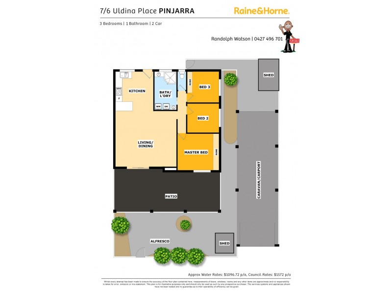 7/6 ULDINA PLACE, Pinjarra WA 6208 Floorplan