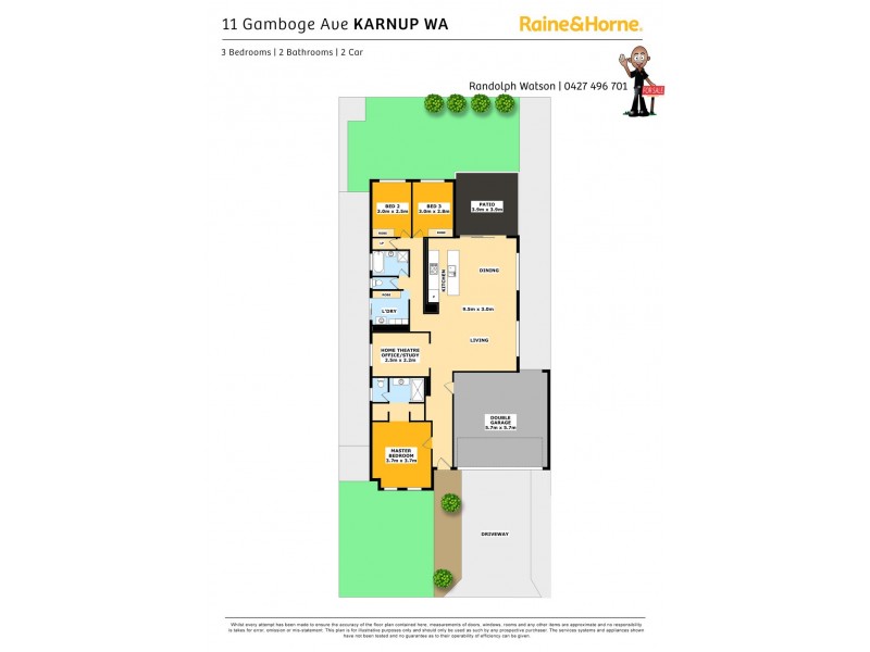 11 GAMBOGE AVENUE, Karnup WA 6176 Floorplan