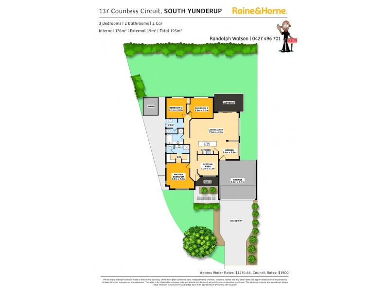 137 COUNTESS CIRCUIT, South Yunderup WA 6208 Floorplan