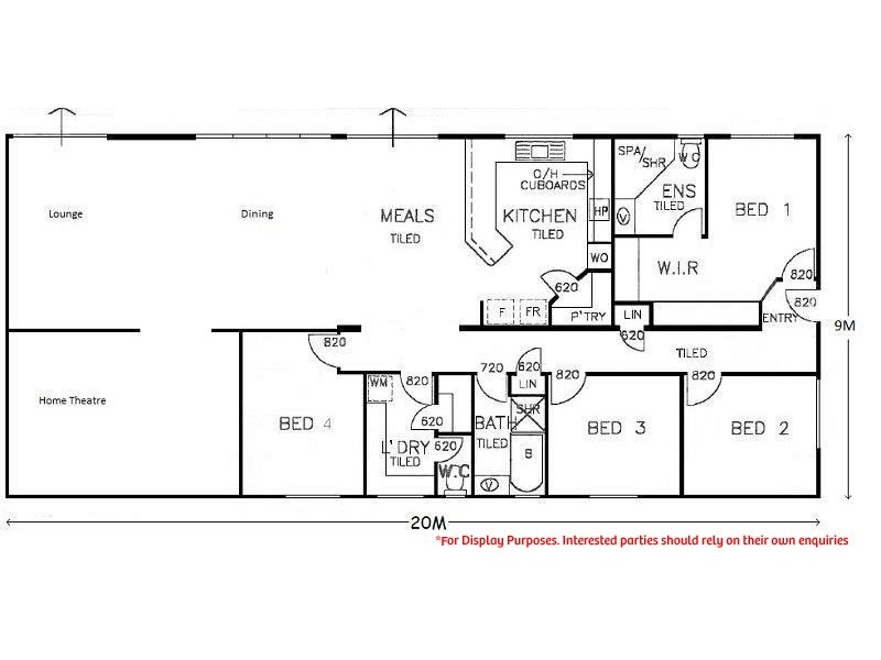 16 Peppermint Close, South Yunderup WA 6208 Floorplan