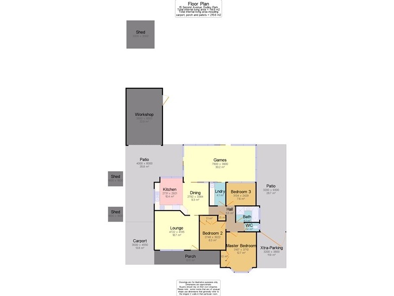 15 Second Avenue, Mandurah WA 6210 Floorplan