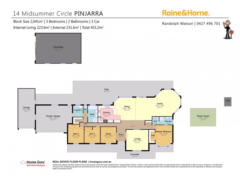14 Midsummer Circle, Pinjarra WA 6208 Floorplan