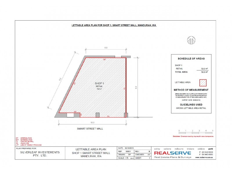 Shop 1 Smart Street Mall, Mandurah WA 6210 Floorplan