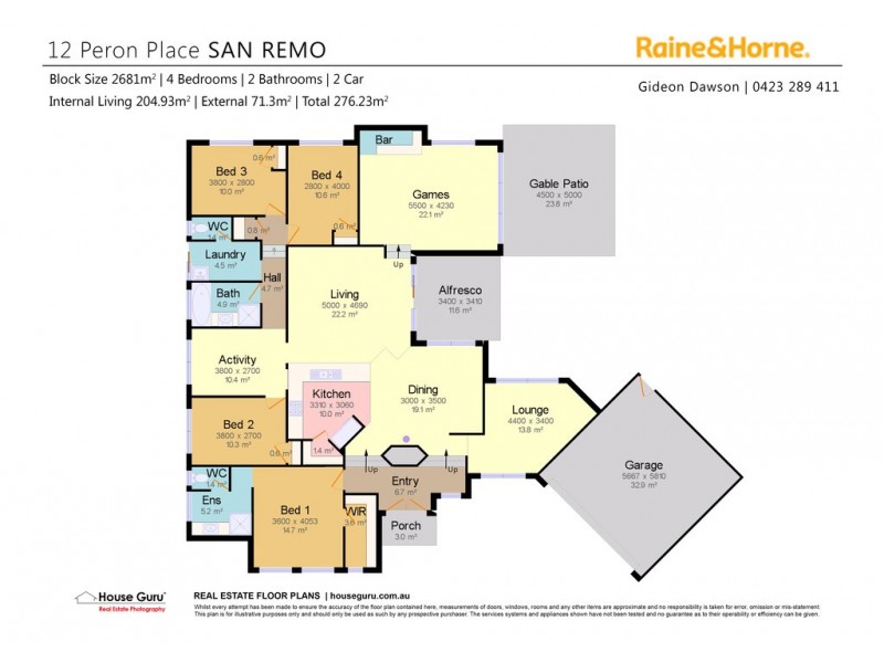 12 Peron Place, San Remo WA 6210 Floorplan