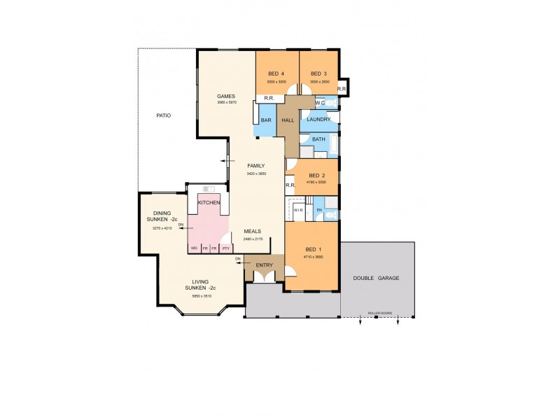 234 McLarty Road, Halls Head WA 6210 Floorplan