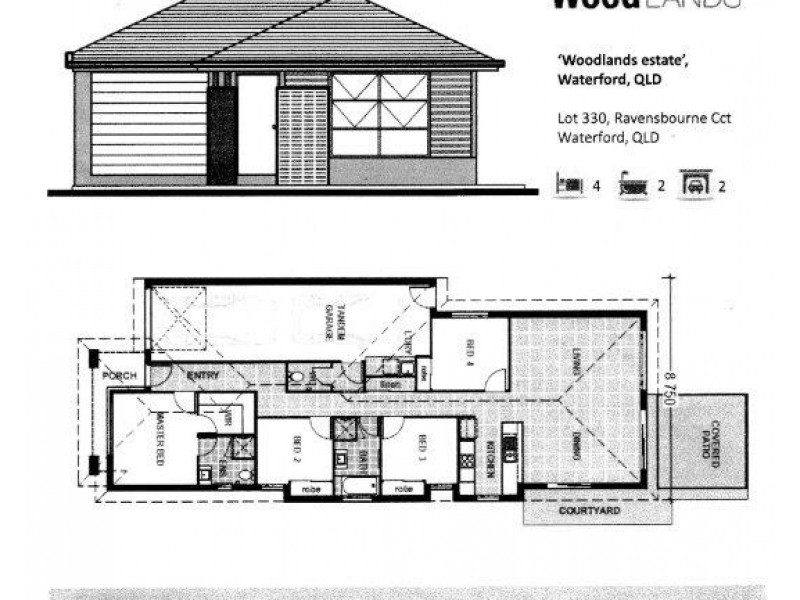 27 Ravensbourne Circuit, Waterford QLD 4133 Floorplan