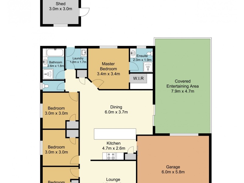 4 Templar Street, Wynnum West QLD 4178 Floorplan