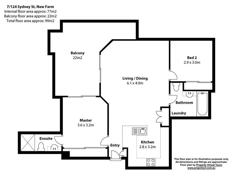 7/124 Sydney Street, New Farm QLD 4005
