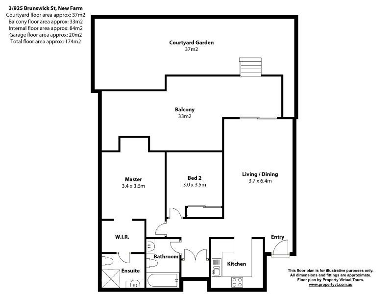 3/925 Brunswick Street, New Farm QLD 4005