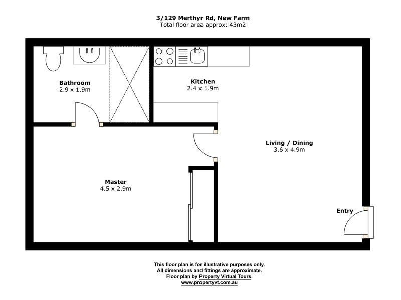 3/129 Merthyr Road, New Farm QLD 4005