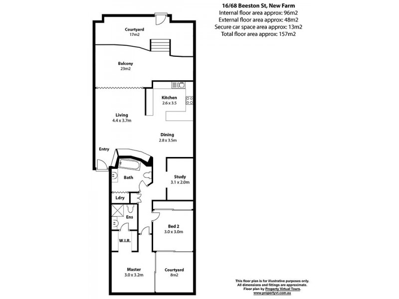 16/68 Beeston Street, Teneriffe QLD 4005