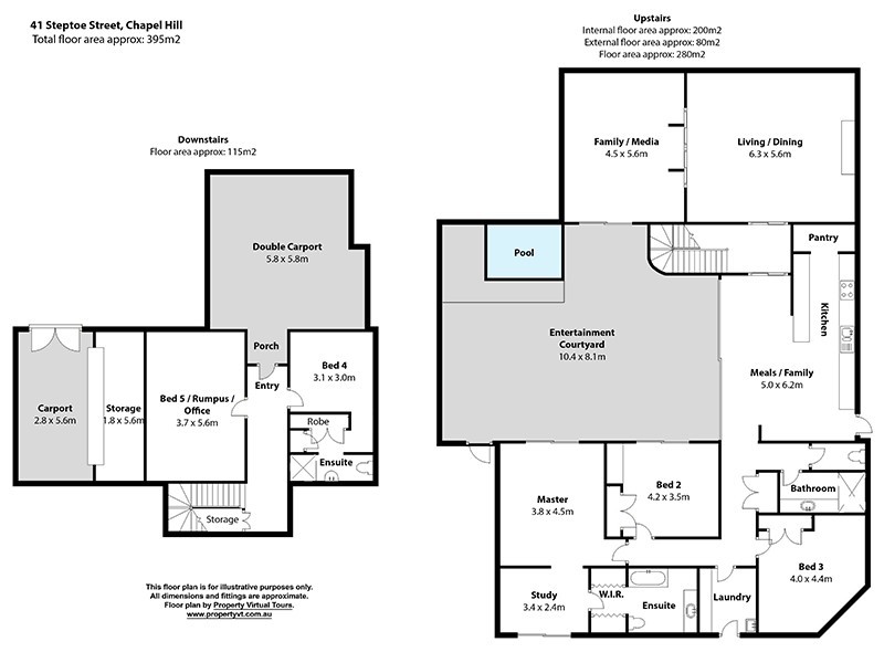 41 Steptoe Street, Chapel Hill QLD 4069 Floorplan