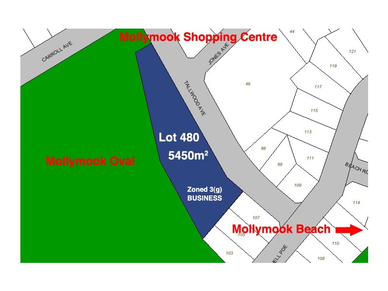 Lot 480 Tallwood Avene, Mollymook NSW 2539