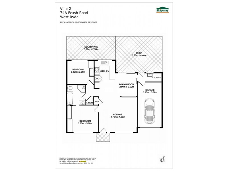 2/74A  Brush Road, Denistone West NSW 2114