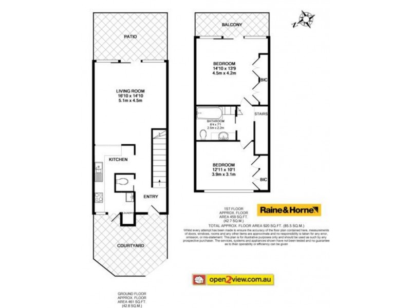9/1 George Bass Drive, Batehaven NSW 2536 Floorplan