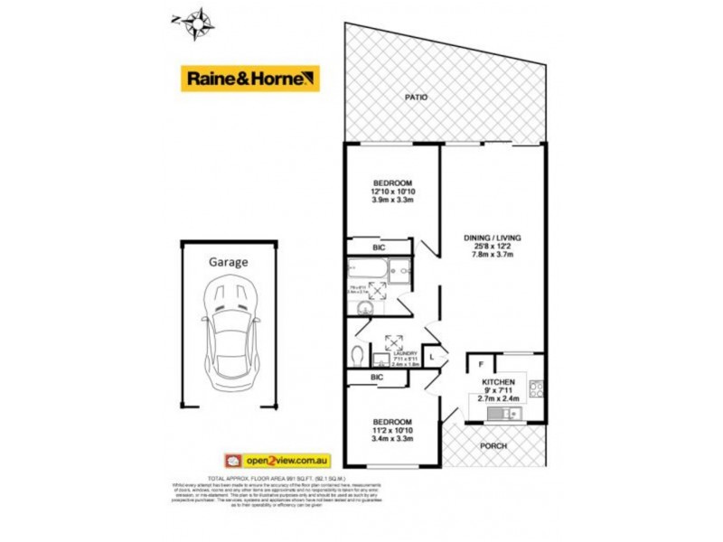 12/12 parker Avenue, Surf Beach NSW 2536 Floorplan