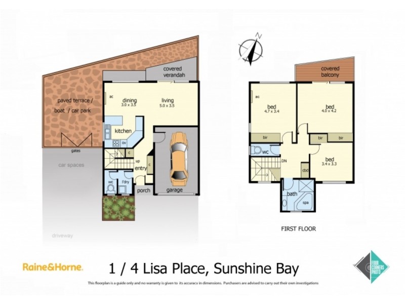 1/4 Lisa Place, Sunshine Bay NSW 2536 Floorplan