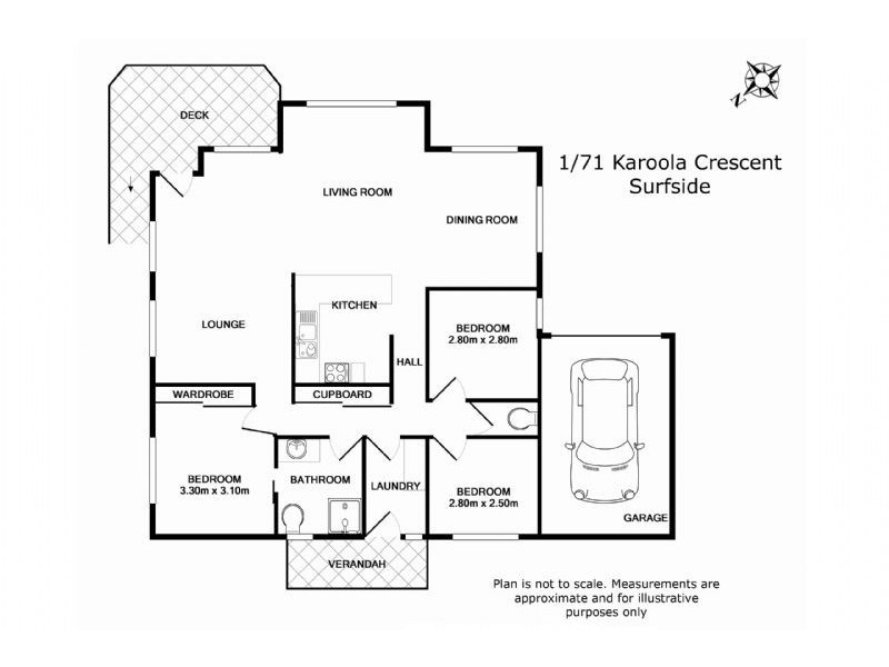 1/71 Karoola Crescent, Surfside NSW 2536