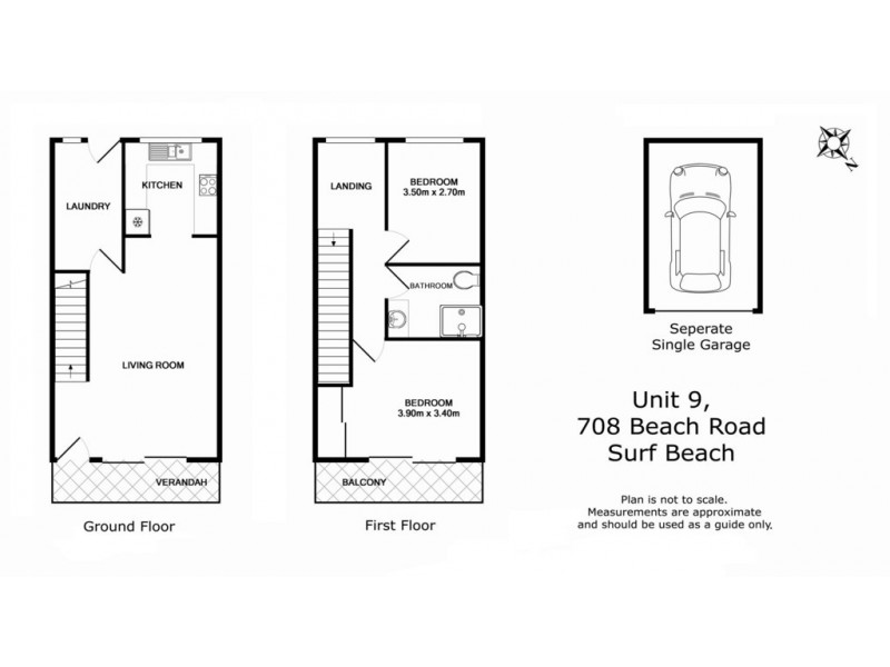 9/708 Beach Road, Surf Beach NSW 2536 Floorplan