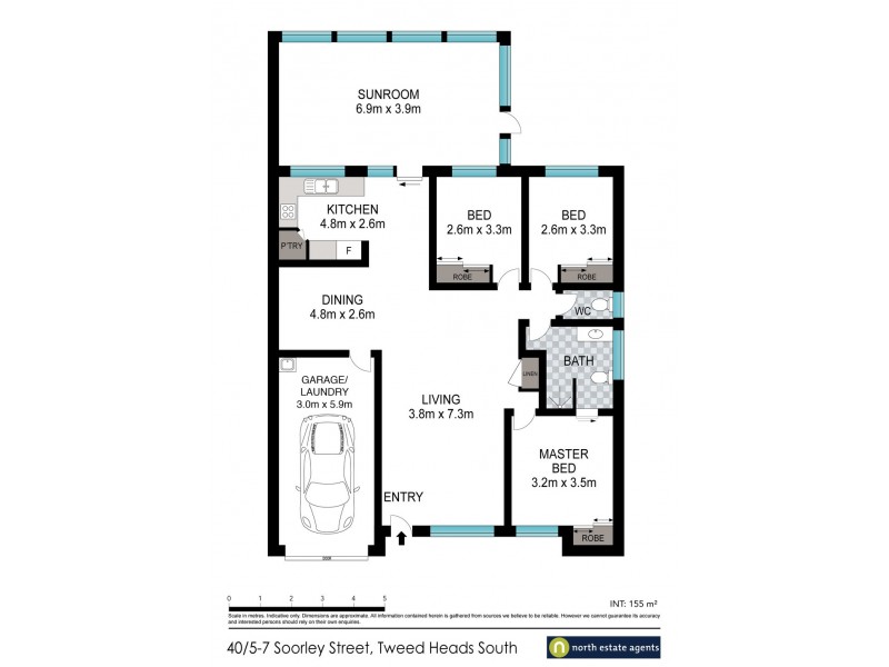 40 / 5-7 Soorley Street, Tweed Heads South NSW 2486 Floorplan
