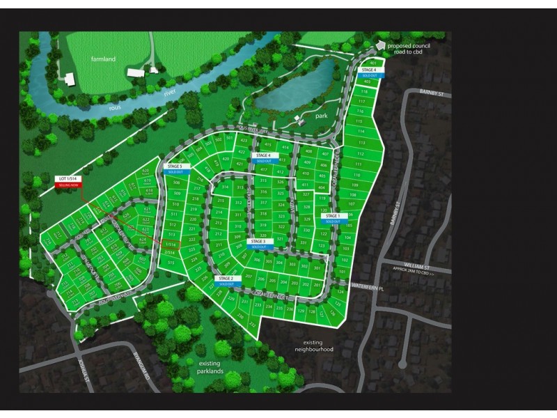 Lot 2 / 514 Rous River Way, Riva Vue, Murwillumbah NSW 2484