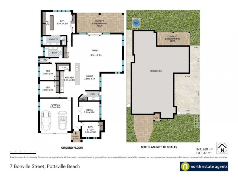 7 Bonville Street, Pottsville NSW 2489 Floorplan
