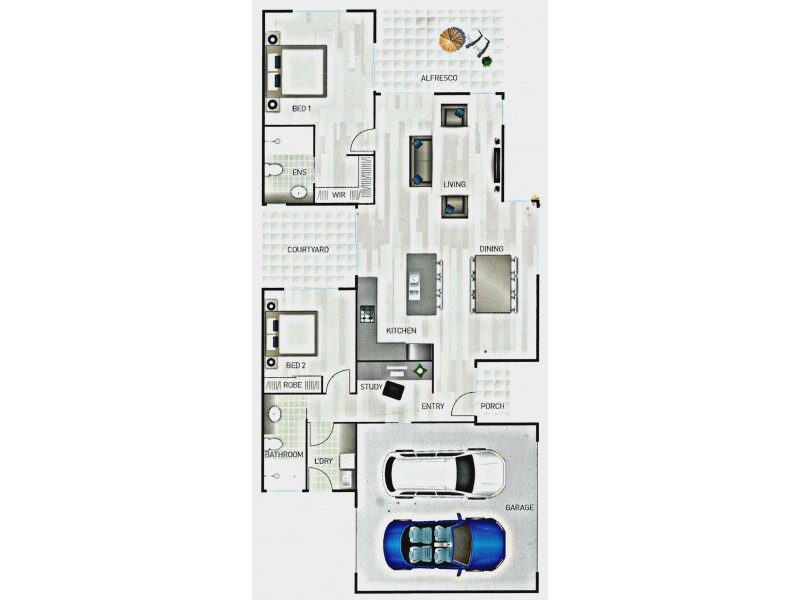 72 / 2 Barneys Point Road, Banora Point NSW 2486 Floorplan
