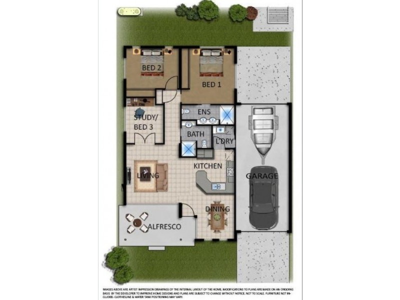 34 Palm Lake Tweed River Resort, Banora Point NSW 2486 Floorplan