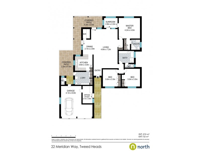 22 Meridian Way, Tweed Heads NSW 2485 Floorplan