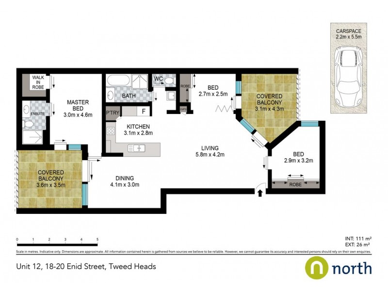 12 / 18-20 Enid Street, Tweed Heads NSW 2485 Floorplan