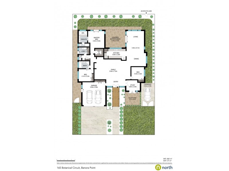 165 Botanical Circuit, Banora Point NSW 2486 Floorplan