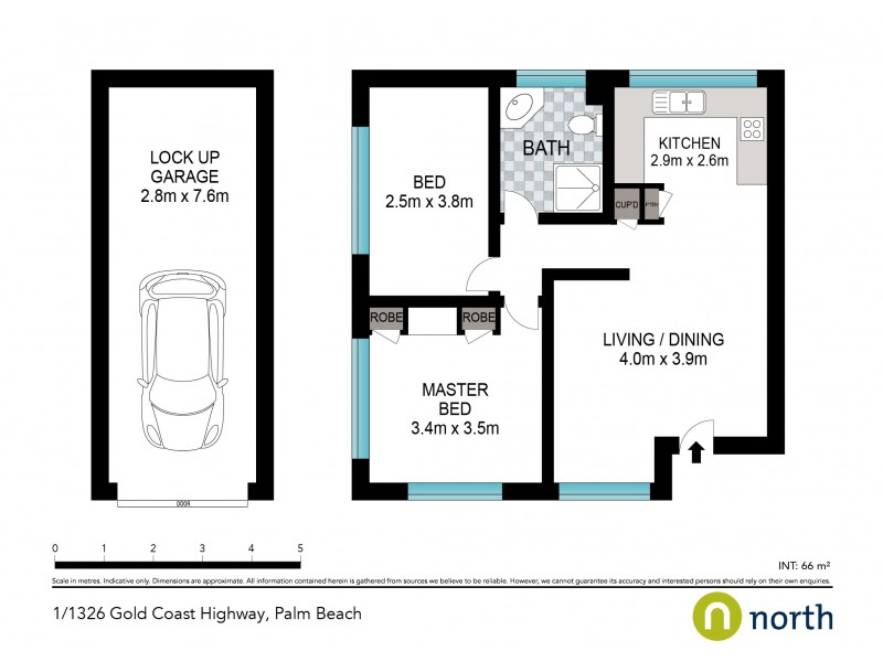 1 / 1326 Gold Coast Highway, Palm Beach QLD 4221 Floorplan