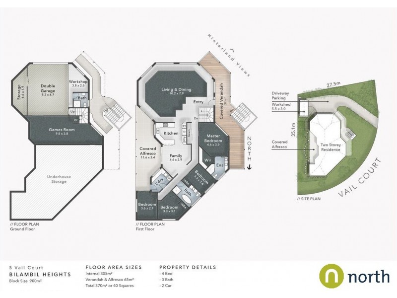 5 Vail Court, Bilambil Heights NSW 2486 Floorplan