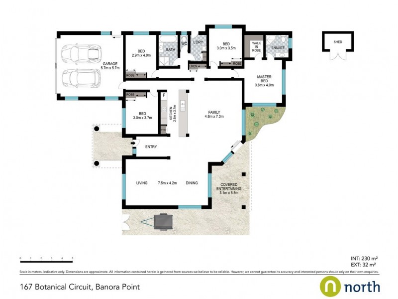 167 Botanical Circuit, Banora Point NSW 2486 Floorplan